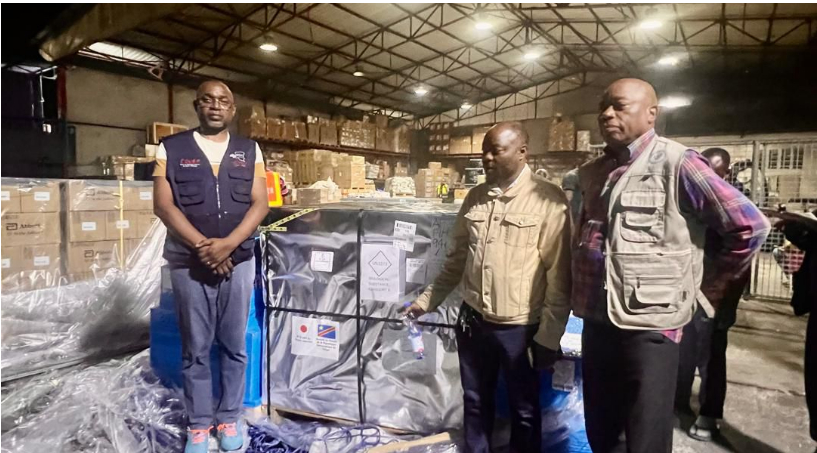 Mpox: la RDC réceptionne 1,5 million de doses du vaccin  du gouvernement japonais 