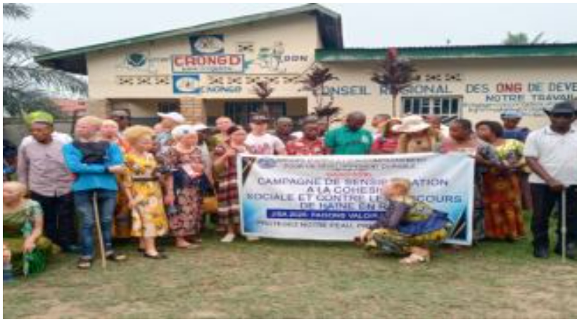 Kasaï Central : la culture de vivre ensemble au centre de la sensibilisation des PVH