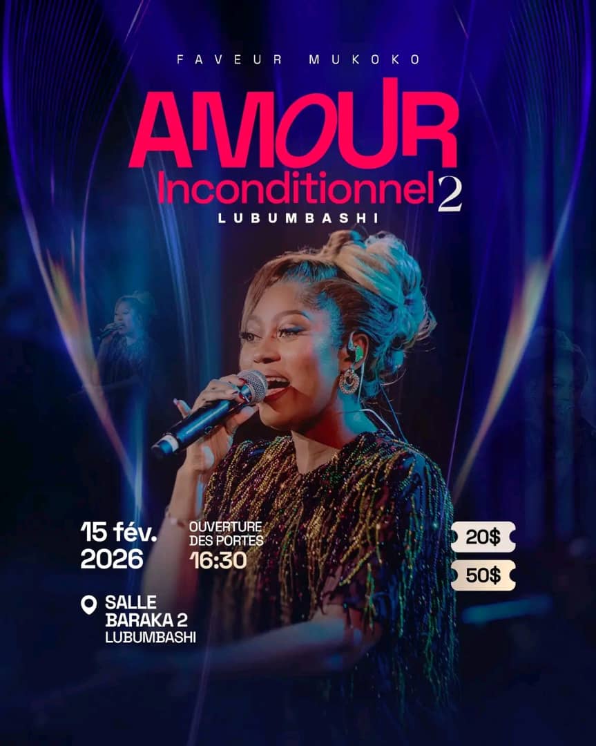 Gospel : Faveur Mukoko en concert à Lubumbashi autour du message « Amour inconditionnel »