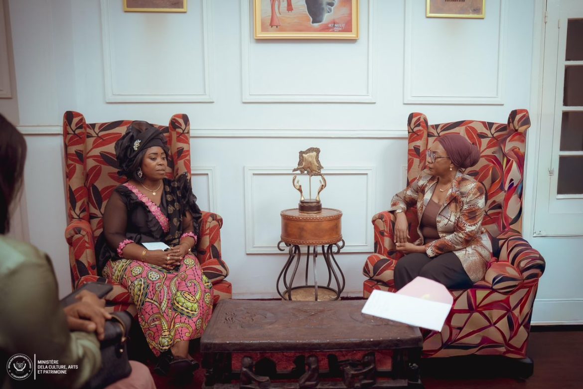 Micheline Shabani promet de léguer ses œuvres au patrimoine national